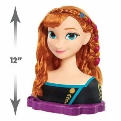 Disney Frozen 2 Queen Anna Deluxe Styling Head 32800 9 Disney Frozen 2 Queen Anna Deluxe Styling Head 32800 -Disney Toys 886144328015 0123