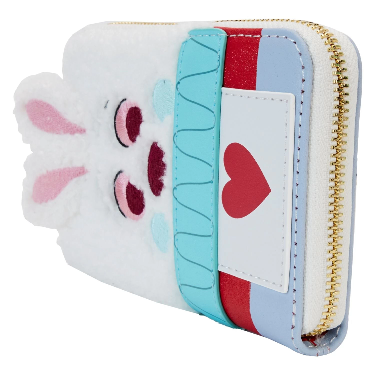 Preorder Loungefly Disney Alice In Wonderland White Rabbit Cosplay Ziparound Wallet 2 Preorder Loungefly Disney Alice In Wonderland White Rabbit Cosplay Ziparound Wallet - Image 2