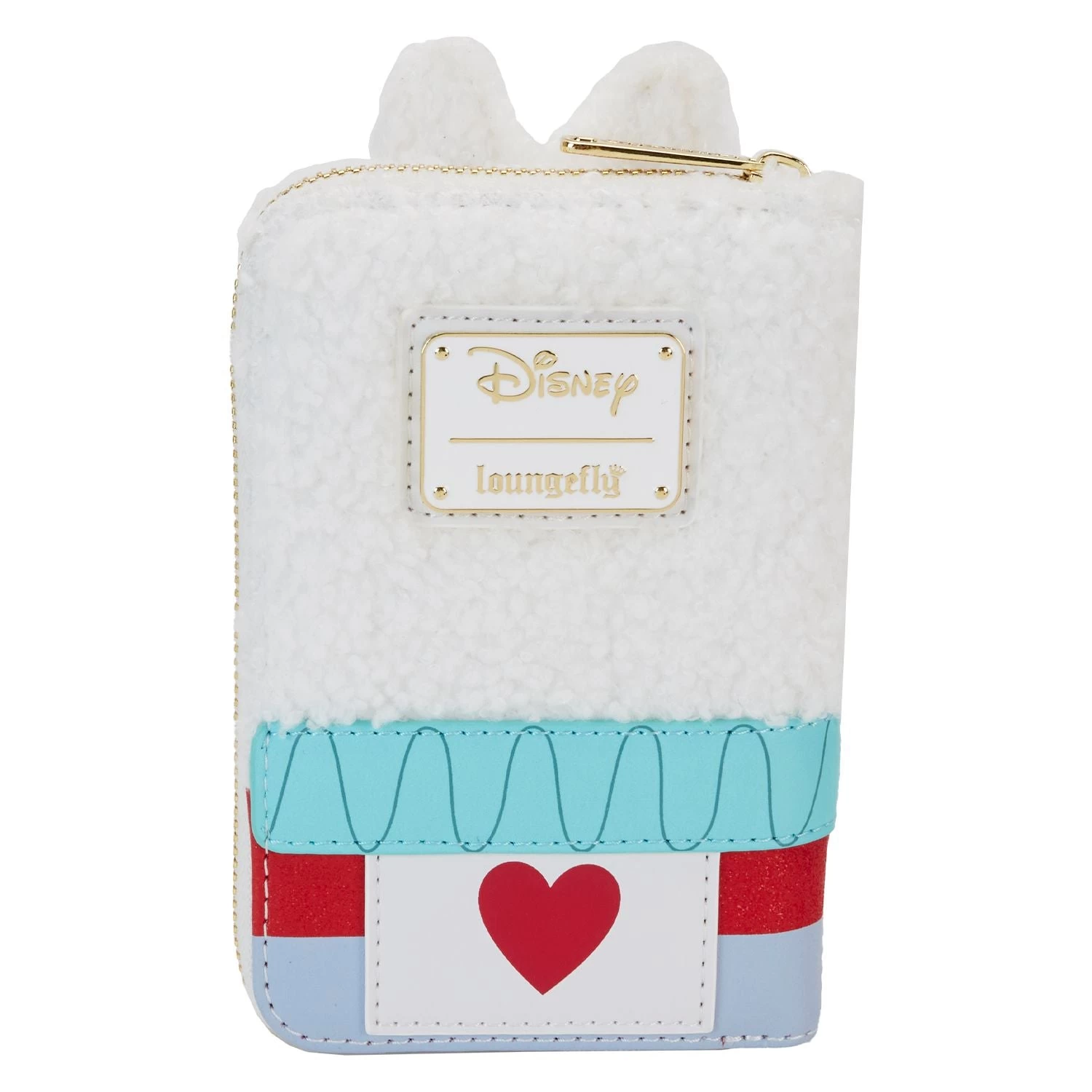 Preorder Loungefly Disney Alice In Wonderland White Rabbit Cosplay Ziparound Wallet 3 Preorder Loungefly Disney Alice In Wonderland White Rabbit Cosplay Ziparound Wallet - Image 3