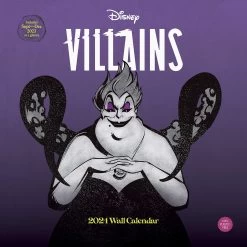 Chronicle Books Disney Villains 2024 Wall Calendar