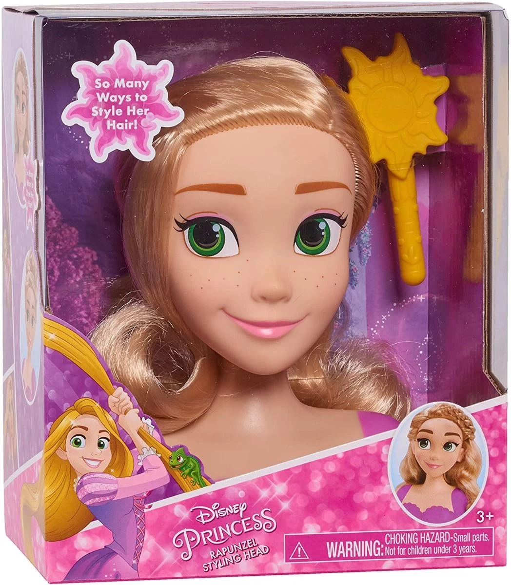 Disney Princess Rapunzel Mini Styling Head JP-87501 1 Disney Princess Rapunzel Mini Styling Head JP-87501