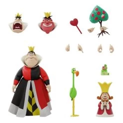 SUPER7 Alice In Wonderland Disney Ultimates Action Figure Queen Of Hearts 18 Cm