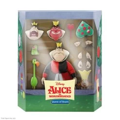 SUPER7 Alice In Wonderland Disney Ultimates Action Figure Queen Of Hearts 18 Cm -Disney Toys AliceinWonderlandDisneyUltimatesActionFigureQueenofHearts18cm4