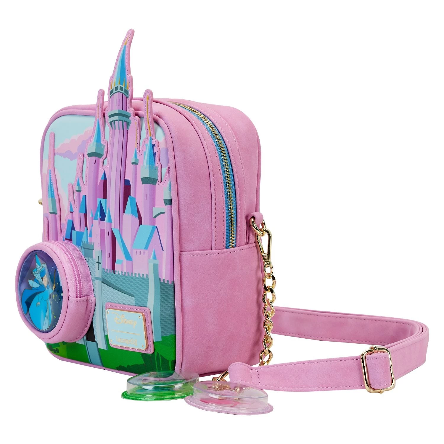 Preorder Loungefly Disney Sleeping Beauty Stained Glass Castle Crossbody 2 Preorder Loungefly Disney Sleeping Beauty Stained Glass Castle Crossbody - Image 2