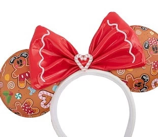 Loungefly Disney Gingerbread AOP Mini Backpack Headband Set 3 Loungefly Disney Gingerbread AOP Mini Backpack Headband Set - Image 3