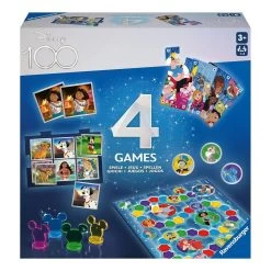 Ravensburger Disney 100th Anniversary 4 In 1 Games Box
