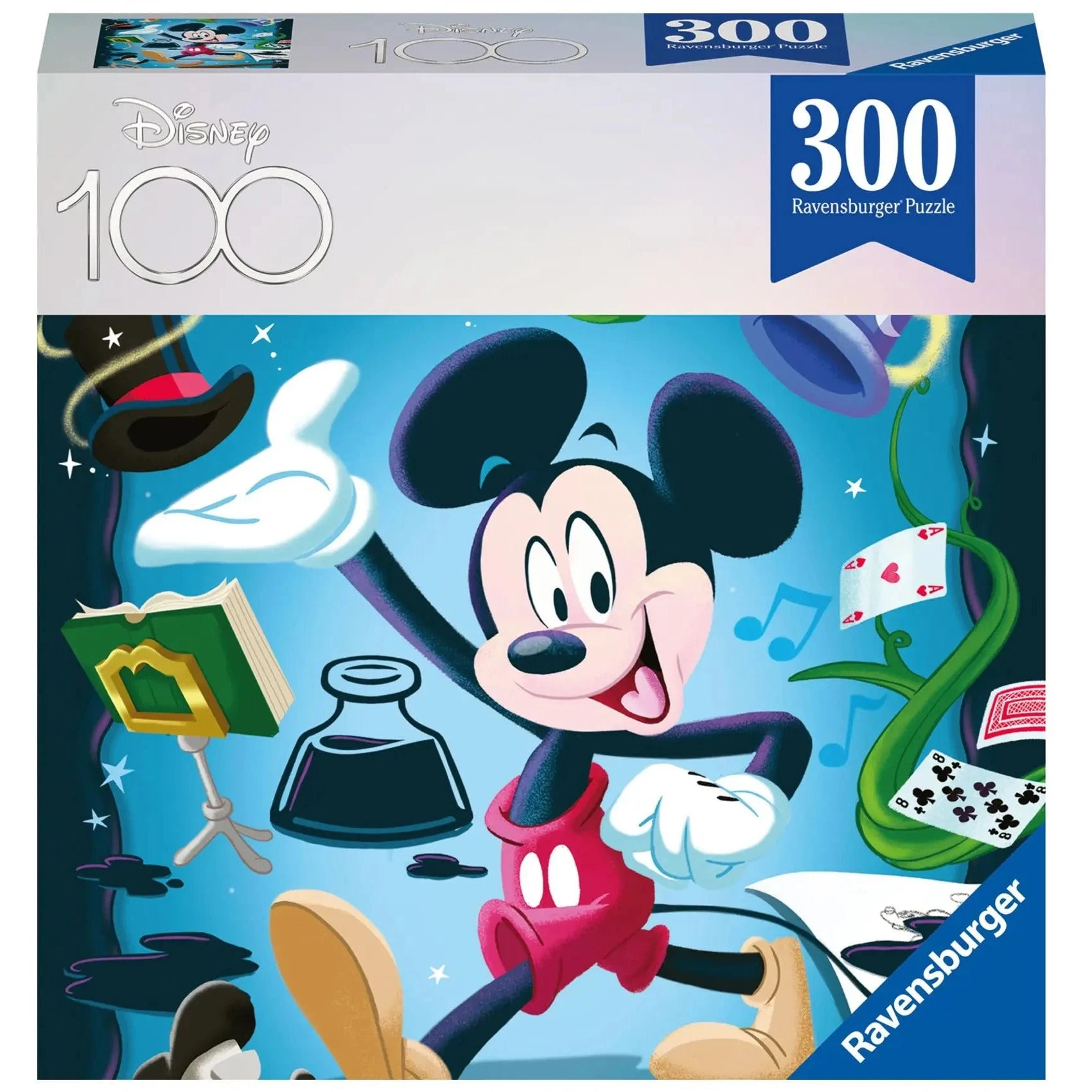 Ravensburger Disney 100th Anniversary Mickey Mouse 300 Piece Jigsaw Puzzle 1 Ravensburger Disney 100th Anniversary Mickey Mouse 300 Piece Jigsaw Puzzle