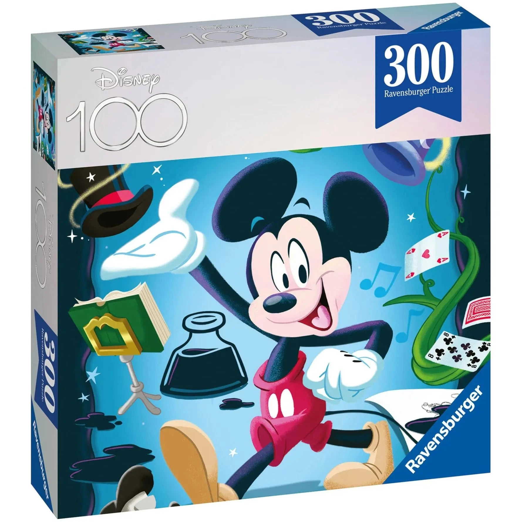 Ravensburger Disney 100th Anniversary Mickey Mouse 300 Piece Jigsaw Puzzle 2 Ravensburger Disney 100th Anniversary Mickey Mouse 300 Piece Jigsaw Puzzle - Image 2