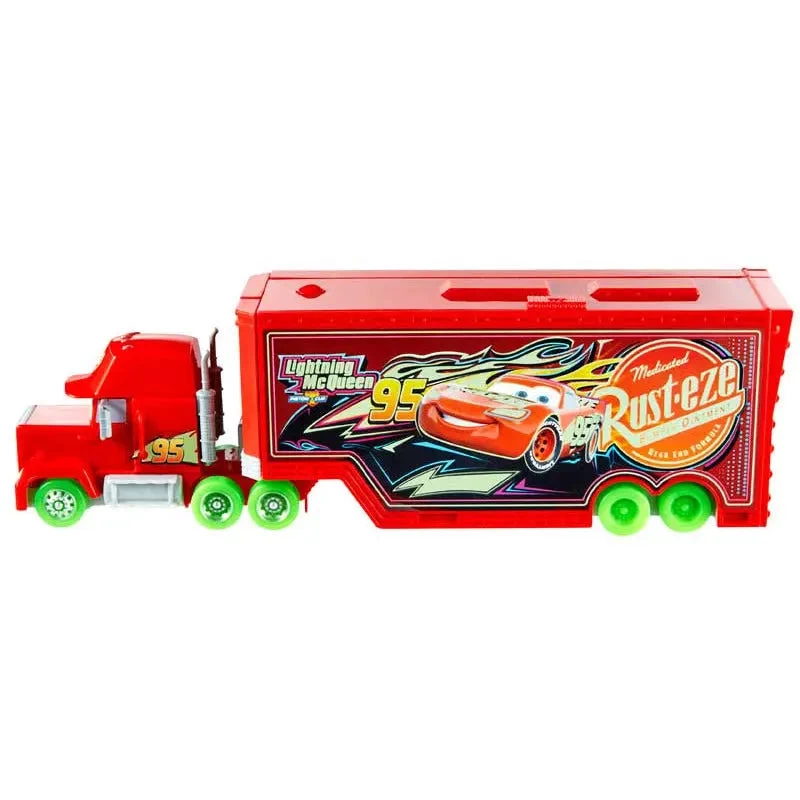 Disney Pixar Cars Glow Racers Transforming Mack Playset 4 Disney Pixar Cars Glow Racers Transforming Mack Playset - Image 4