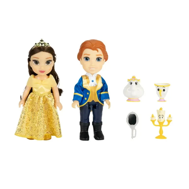 JAKKS PACIFIC Disney Princess 100th Anniversary Beauty And The Beast Belle & Prince Moments Of Love Petite Gift Set 8 JAKKS PACIFIC Disney Princess 100th Anniversary Beauty And The Beast Belle & Prince Moments Of Love Petite Gift Set - Image 8