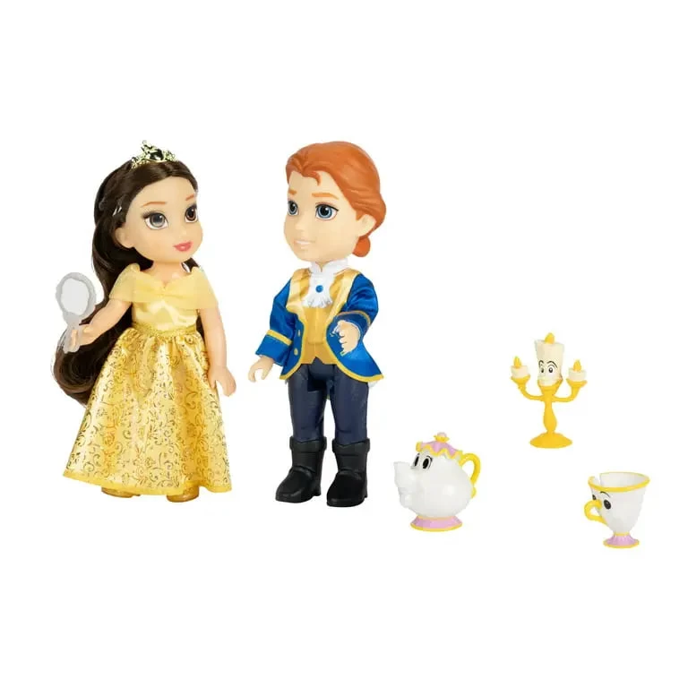 JAKKS PACIFIC Disney Princess 100th Anniversary Beauty And The Beast Belle & Prince Moments Of Love Petite Gift Set 6 JAKKS PACIFIC Disney Princess 100th Anniversary Beauty And The Beast Belle & Prince Moments Of Love Petite Gift Set - Image 6