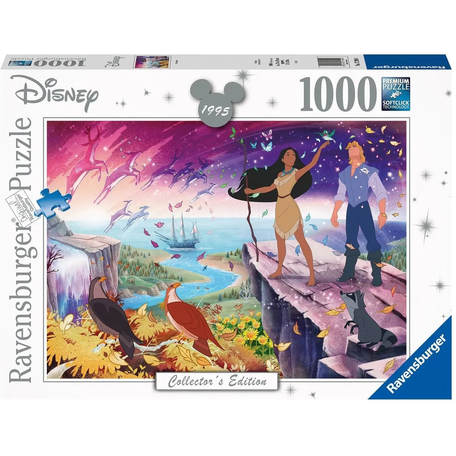 Ravensburger Disney Princess Collector's Edition Pocahontas 1000 Piece Jigsaw Puzzle 1 Ravensburger Disney Princess Collector's Edition Pocahontas 1000 Piece Jigsaw Puzzle