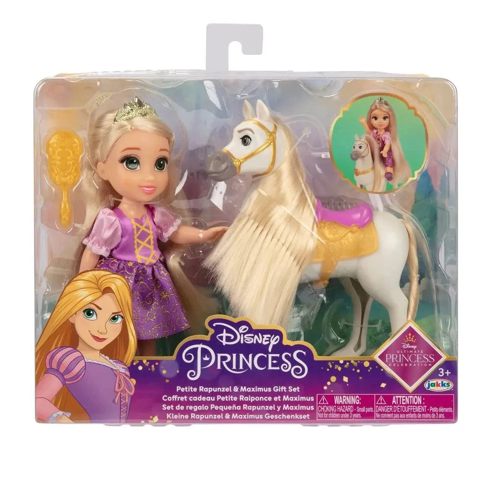 JAKKS PACIFIC Disney Princess Petite Rapunzel & Maximus Gift Set 1 JAKKS PACIFIC Disney Princess Petite Rapunzel & Maximus Gift Set