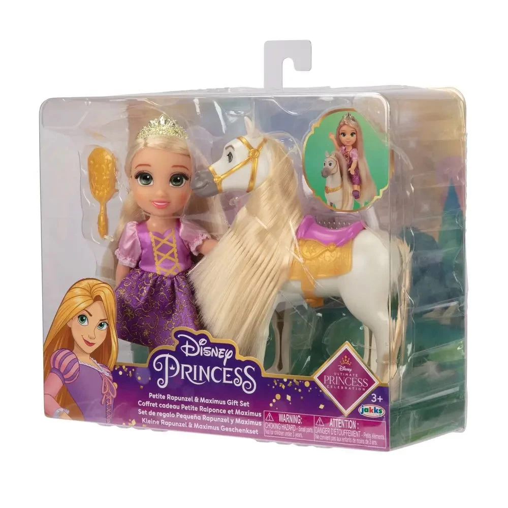 JAKKS PACIFIC Disney Princess Petite Rapunzel & Maximus Gift Set 8 JAKKS PACIFIC Disney Princess Petite Rapunzel & Maximus Gift Set - Image 8