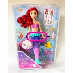 Disney Princess Swim And Splash Ariel Mermaid Doll