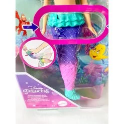 Disney Princess Swim And Splash Ariel Mermaid Doll -Disney Toys Disney Princess Swim and Splash Ariel Mermaid Doll Disney 1687964016578