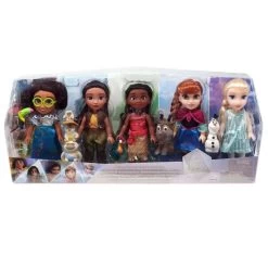 JAKKS PACIFIC Disney Princesses 100th Anniversary 5 Petite Dolls Set