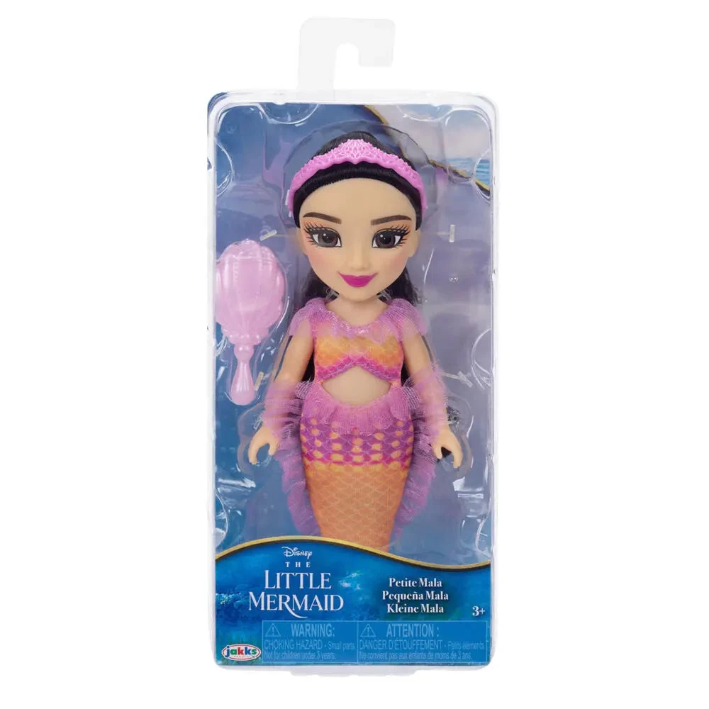 JAKKS PACIFIC Disney The Little Mermaid Petite Mala Doll 1 JAKKS PACIFIC Disney The Little Mermaid Petite Mala Doll
