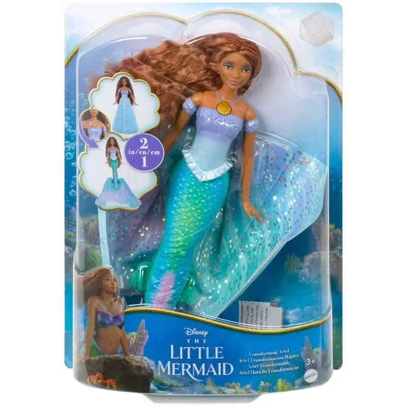 Disney The Little Mermaid Transforming Ariel Doll 1 Disney The Little Mermaid Transforming Ariel Doll