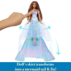 Disney The Little Mermaid Transforming Ariel Doll 20 Disney The Little Mermaid Transforming Ariel Doll -Disney Toys Disney The Little Mermaid Transforming Ariel Doll Disney 1682582750