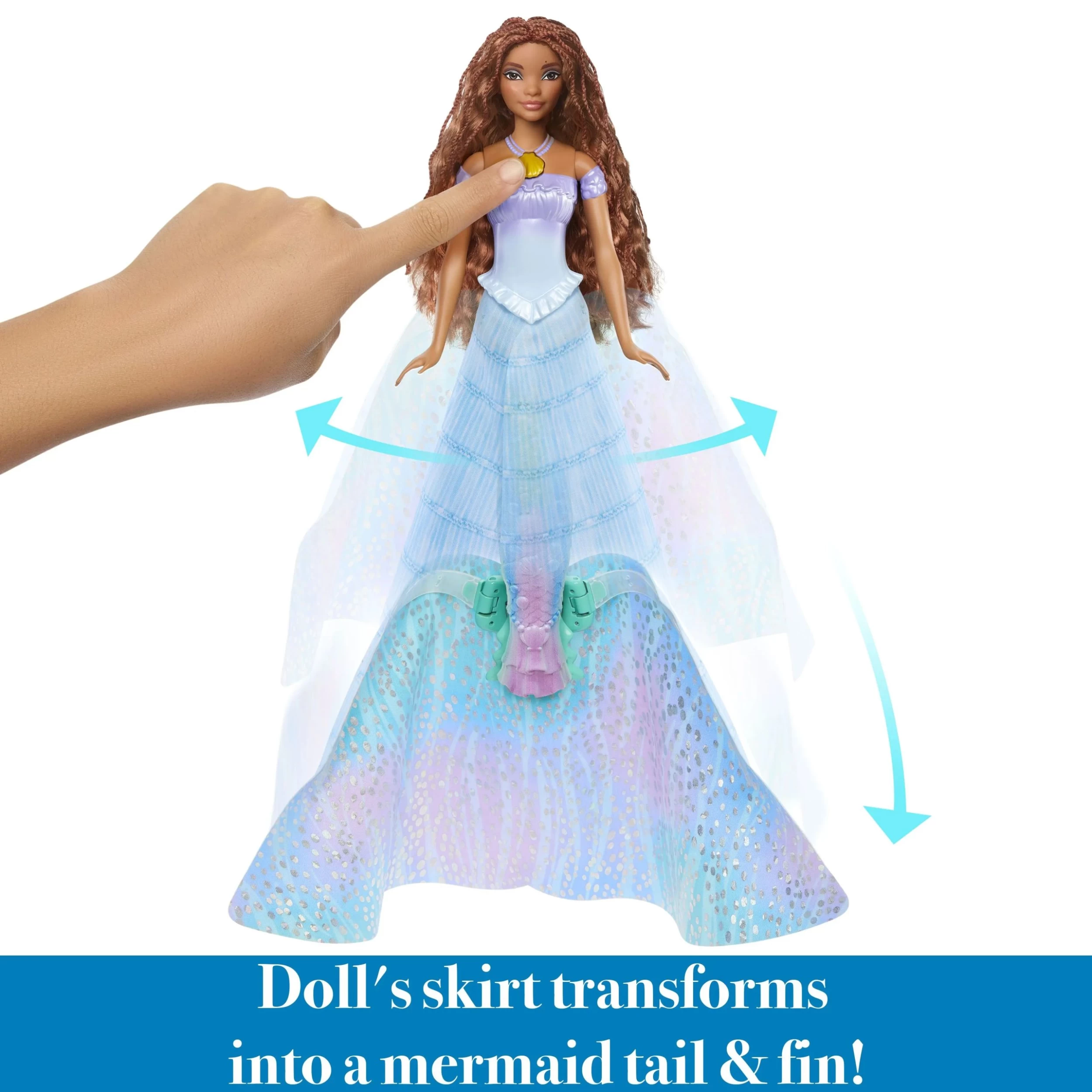 Disney The Little Mermaid Transforming Ariel Doll 10 Disney The Little Mermaid Transforming Ariel Doll - Image 10
