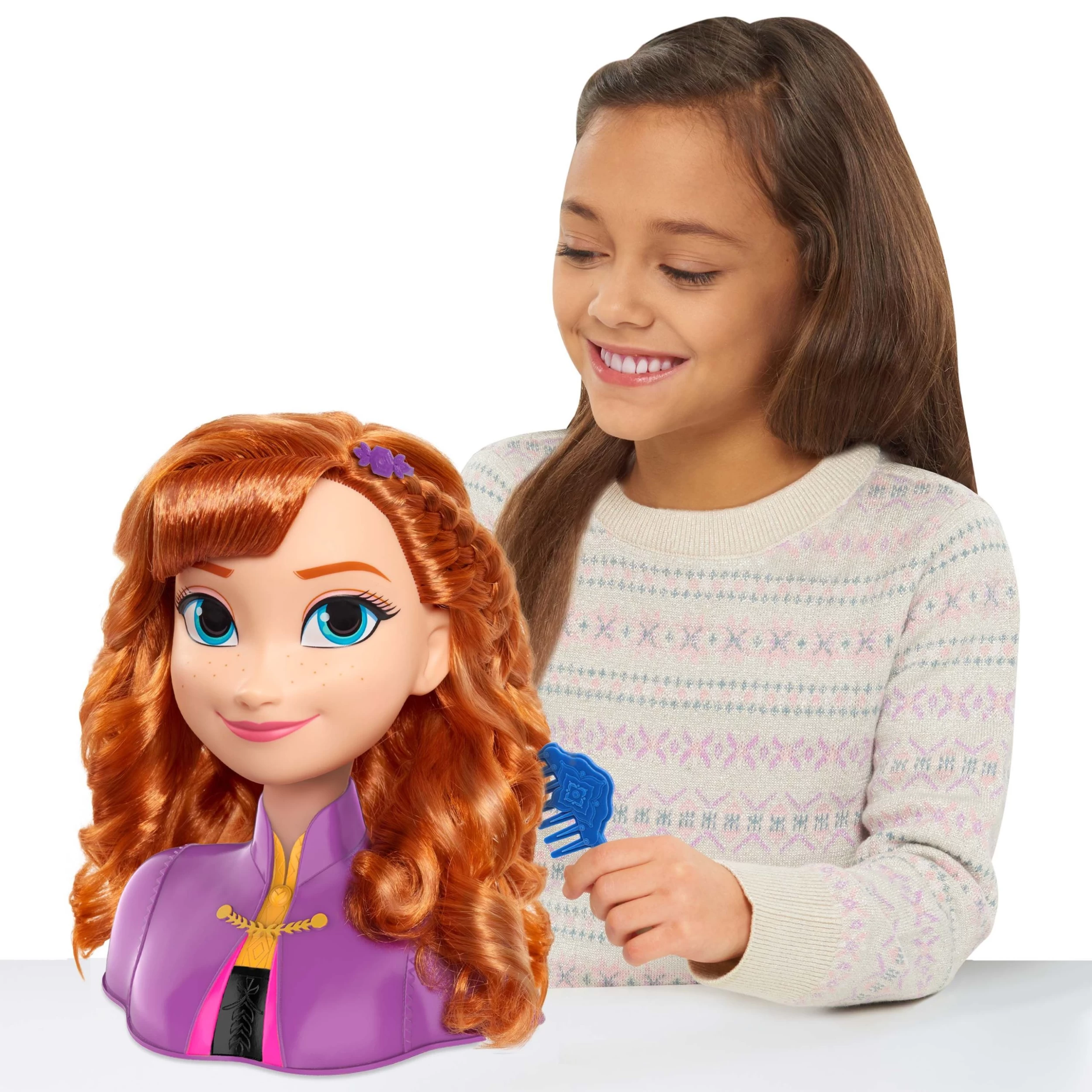 Disney Frozen 2 Anna Styling Head 4 Disney Frozen 2 Anna Styling Head - Image 4