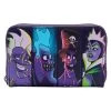 Loungefly Disney Villains In The Dark Ziparound Wallet