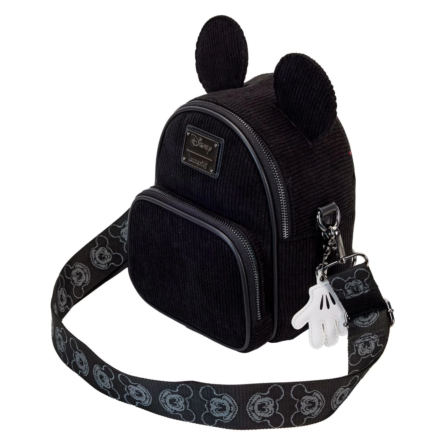 Preorder Loungefly Disney D100 Corduroy Convertible Crossbody 3 Preorder Loungefly Disney D100 Corduroy Convertible Crossbody - Image 3