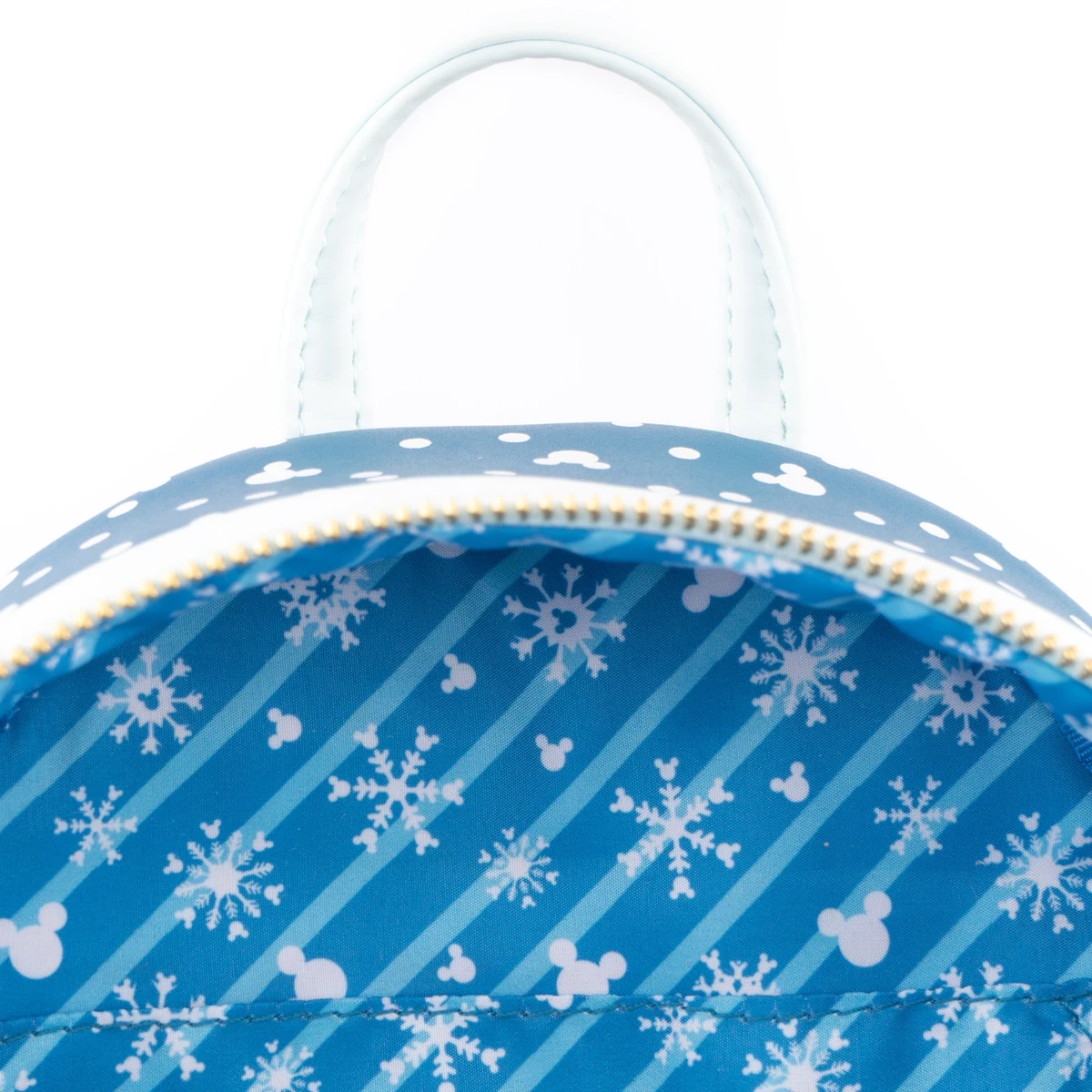Loungefly Disney Snowman Minnie Mickey Snow Globe Mini Backpack 4 Loungefly Disney Snowman Minnie Mickey Snow Globe Mini Backpack - Image 4