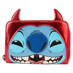 Loungefly Disney Stitch Devil Cosplay Ziparound Wallet