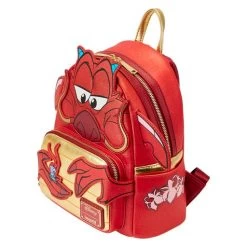 Loungefly Disney Mulan 25th Anniversary Mushu Glitter Cosplay Mini Backpack -Disney Toys I03TxqxA