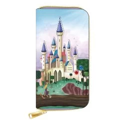 Loungefly Disney Princess Castle Series Sleeping Beauty Ziparound Wallet