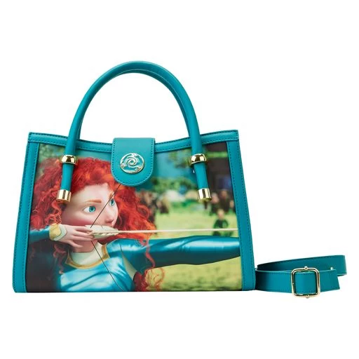 Loungefly Disney Brave Merida Princess Scene Crossbody Bag 1 Loungefly Disney Brave Merida Princess Scene Crossbody Bag