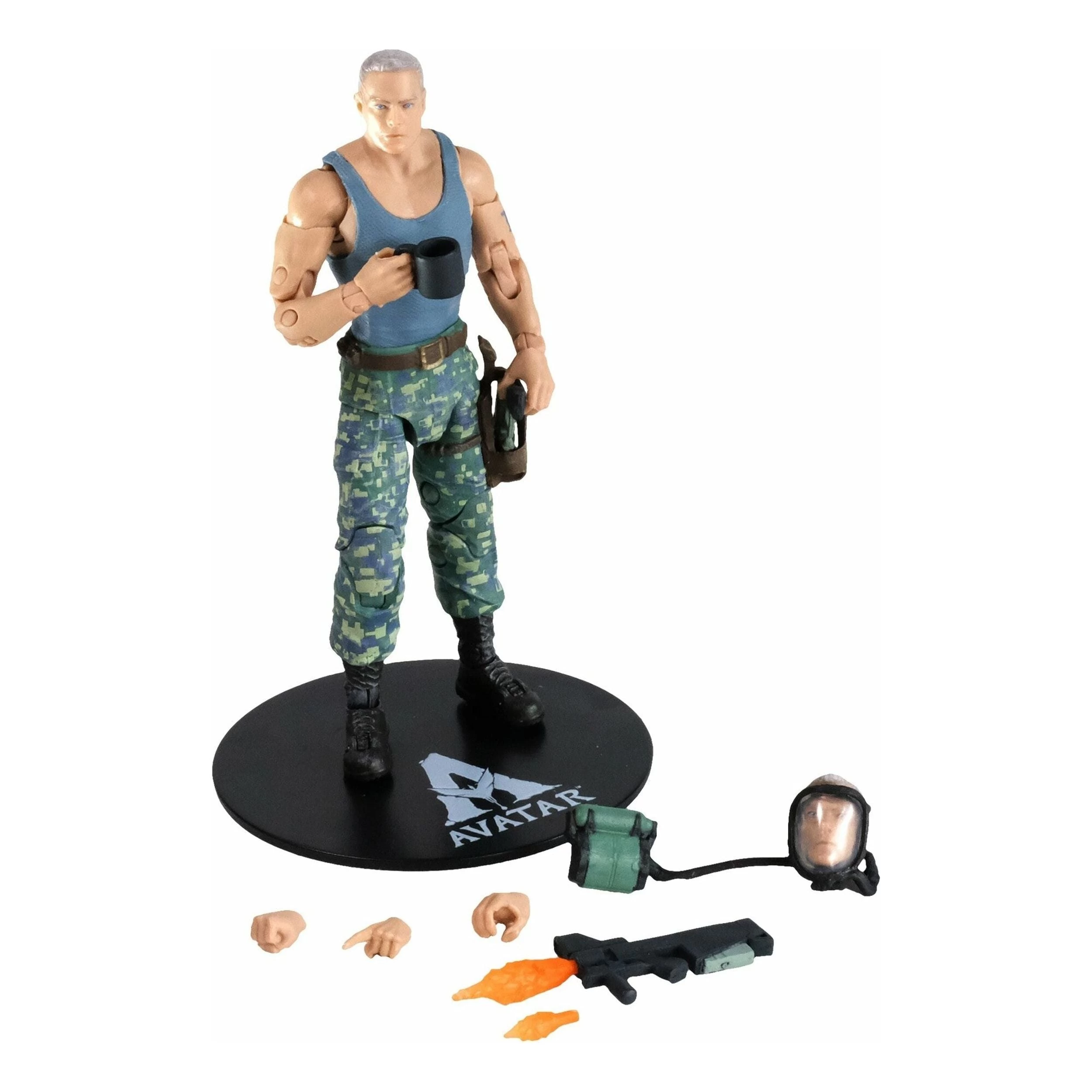 Disney: Avatar - Colonel Miles Quaritch 7 Inch Action Figure 1 Disney: Avatar - Colonel Miles Quaritch 7 Inch Action Figure
