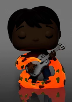 Disney Pixar Coco Miguel (with Guitar) Glow In The Dark Funko Pop! Vinyl Figure *Exclusive -Disney Toys Miguel Vinyl Art Toys a9c3e3cf 78f6 49b9 a391 e1d5556e007f