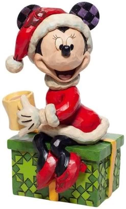 Enesco: Disney Traditions: Minnie Mouse With Hot Chocolate