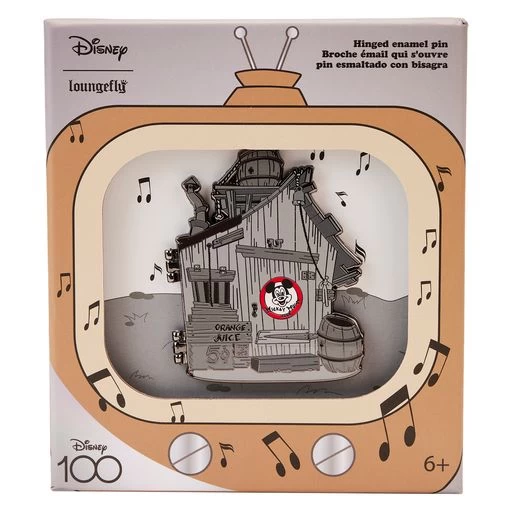 Loungefly Disney 100th Mikey Clubhouse 3" Inch Collector Box Pin 1 Loungefly Disney 100th Mikey Clubhouse 3" Inch Collector Box Pin