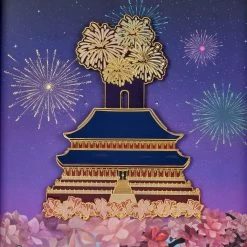 Loungefly Disney Mulan Castle 3" Collector Box Pin -Disney Toys OM4QPSvQ 55979