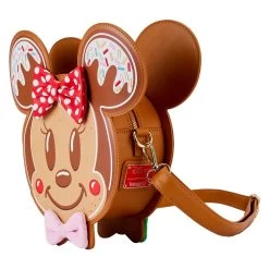 Loungefly Disney Mickey And Minnie Gingerbread Cookie Figural Crossbody -Disney Toys PAcLzYs2
