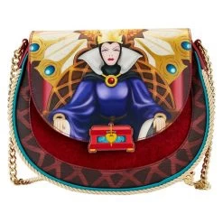 Loungefly Disney Snow White Evil Queen Throne Crossbody Bag