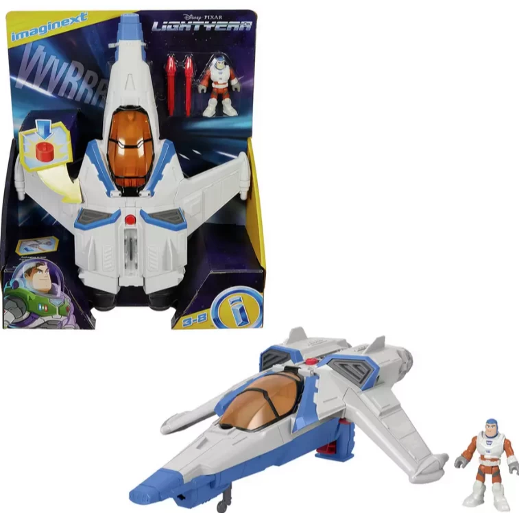 Disney Pixar Lightyear Imaginext XL-15 With Buzz Lightyear