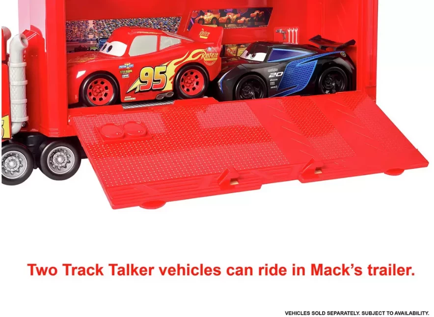 Disney Pixar Cars Track Talkers Chat & Haul Mack Hauler Playset 9 Disney Pixar Cars Track Talkers Chat & Haul Mack Hauler Playset - Image 9