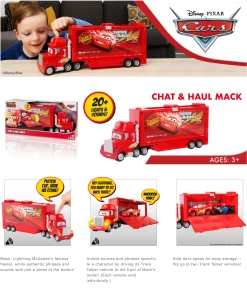 Disney Pixar Cars Track Talkers Chat & Haul Mack Hauler Playset 21 Disney Pixar Cars Track Talkers Chat & Haul Mack Hauler Playset -Disney Toys Screenshot2022 11 15at5.54.04pm