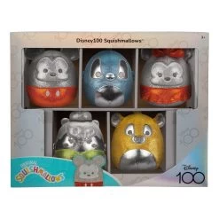 Squishmallows 5" Disney 100th Anniversary 4-Pack