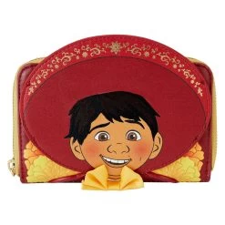 Loungefly Disney PIxar Cocoa Miguel Cosplay Ziparound Wallet