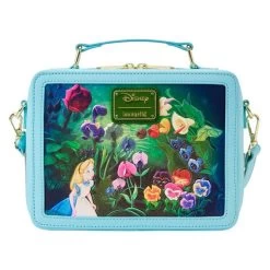 Loungefly Disney Alice In Wonderland Classic Movie Lunch Box Crossbody Bag -Disney Toys UViPE28s