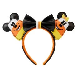 Preorder Loungefly Disney Candy Corn Mickey And Minnie Ears Headband