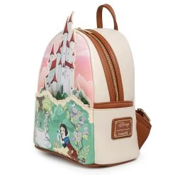 Loungefly Disney Snow White Castle Series Mini Backpack -Disney Toys WDBK1813 SnowWhiteCastleSeriesMini Side 14432