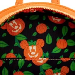 Loungefly Disney Glow Face Minnie Pumpkin Mini Backpack -Disney Toys WDBK2562 LFDISNEYGLOWFACEEMINNIEPUMPKINMINIBACKPACK50009INSIDE 1b722a13 df4a 4e54 8d00 e9dee3b1165d