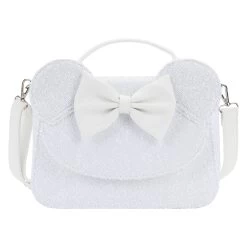 Loungefly Disney Minnie Sequin Wedding Crossbody